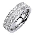Swirl Solitaire Diamond Necklace