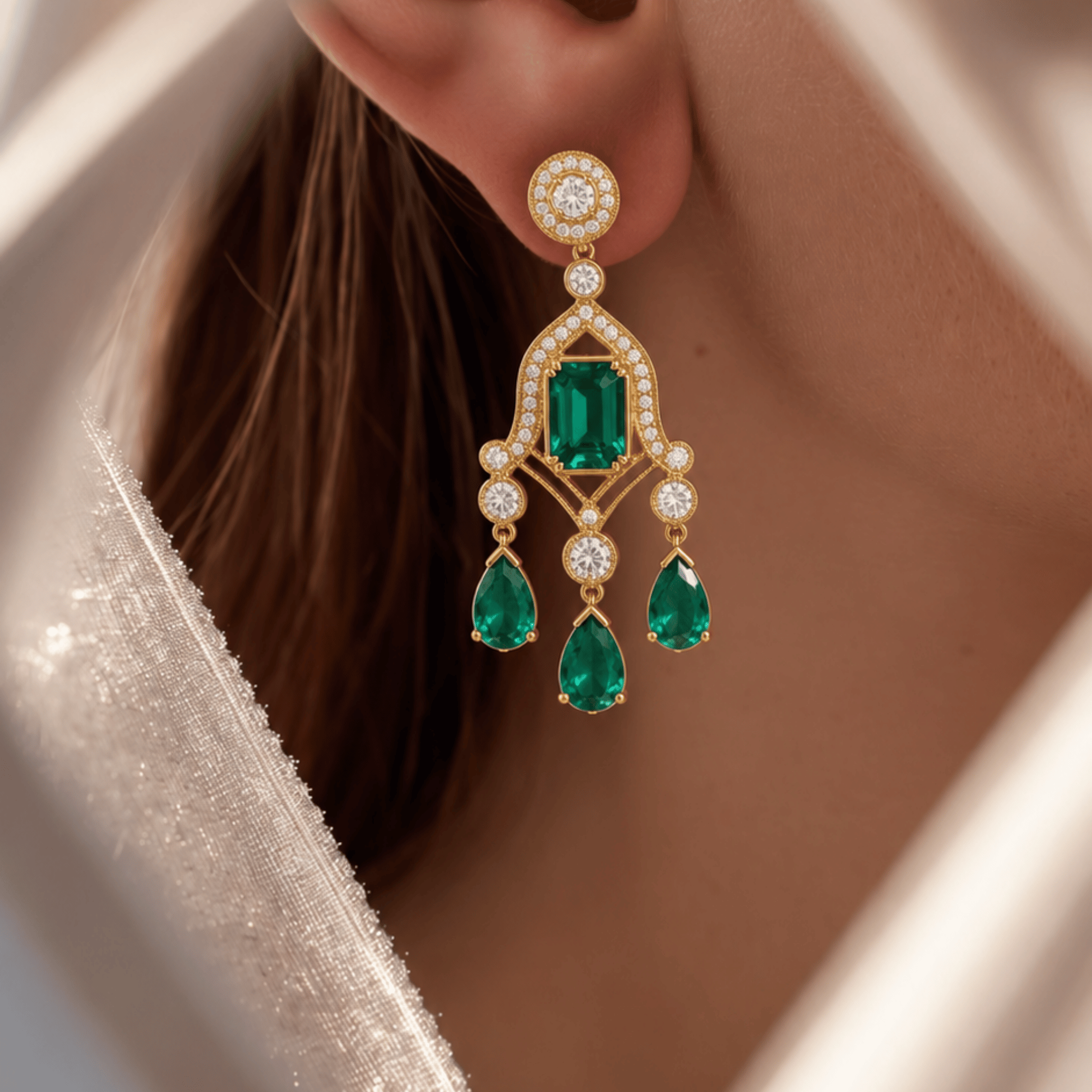Divine Drop Earrings