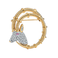 Schlumberger Ibex Brooch