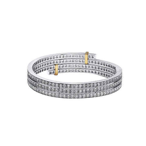 Edge Multi-Row Bypass Bracelet